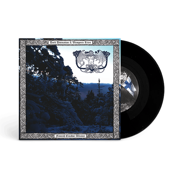 DARK DIVINATION & WAMPYRIC RITES - Finnish Ecuador Alliance - 7"EP !!! PRE-ORDER !!!