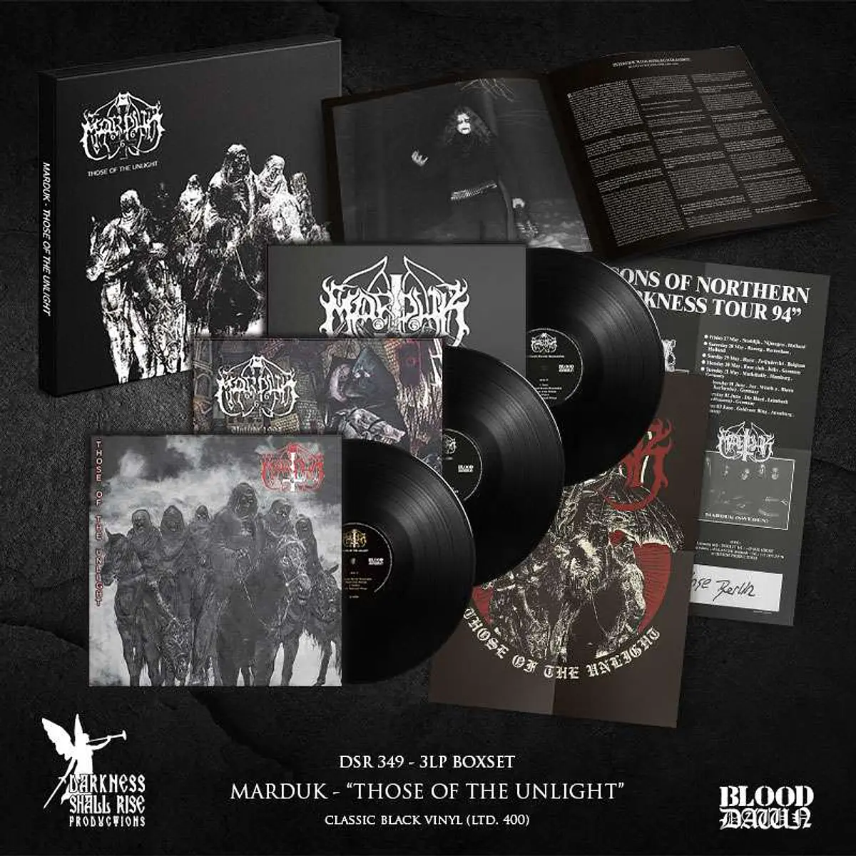 Marduk (SWE) – Those of the Unlight – 3LP-box !!! Pre-Order