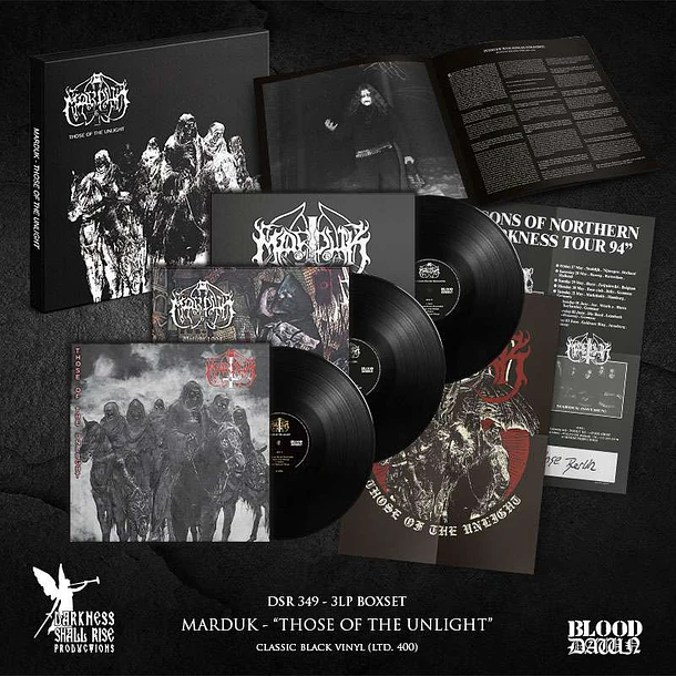 Marduk (SWE) – Those of the Unlight – 3LP-box !!! Pre-Order !!! - BLACK