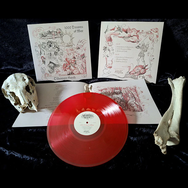 Oldowan Gash - A 1000 Dreams of War - LP - RED