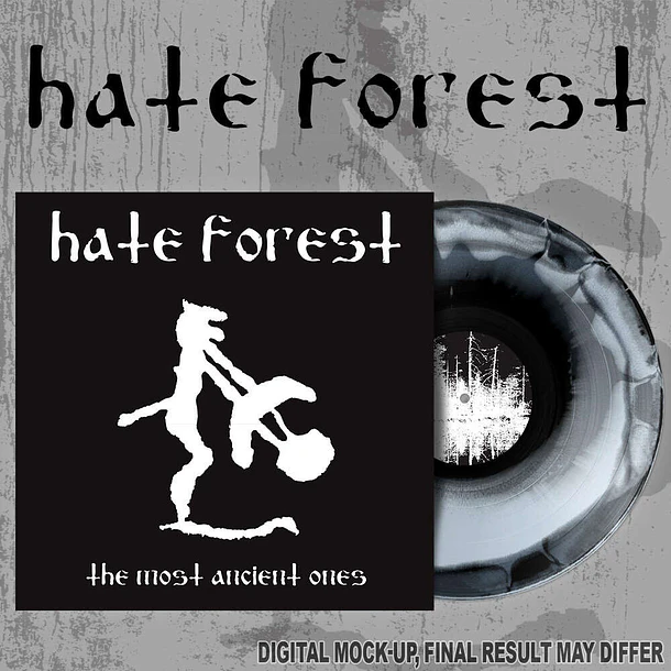 HATE FOREST - the most ancient ones - LP (swirl)