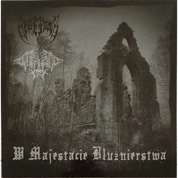 HEGEMOON / WARTÖDD - W Majestacie Bluźnierstwa - LP