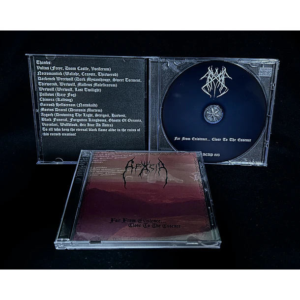 AFASIA - Far From Existence... Close To The Essence - CD