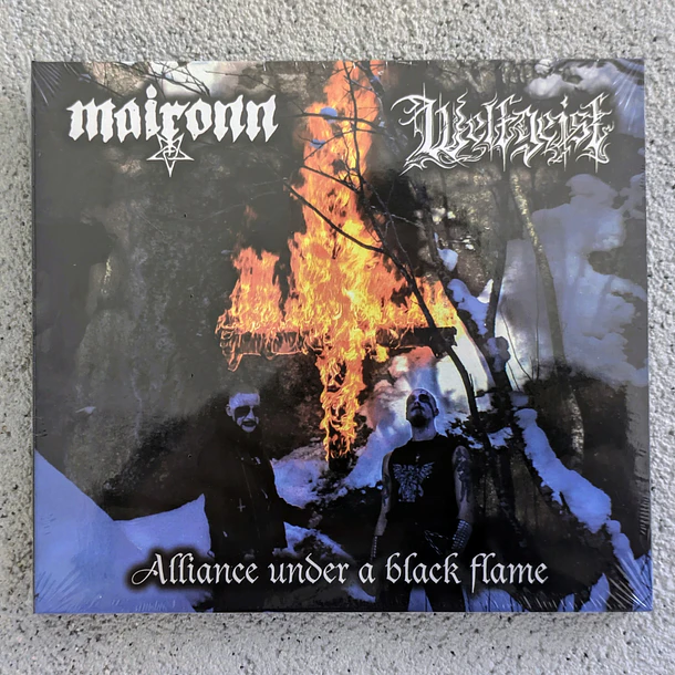 WELTGEIST / MAIRONN (Fin) - Alliance under a black flame - CD