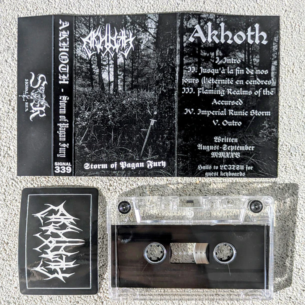 AKHOTH - Storm of Pagan Fury - CS
