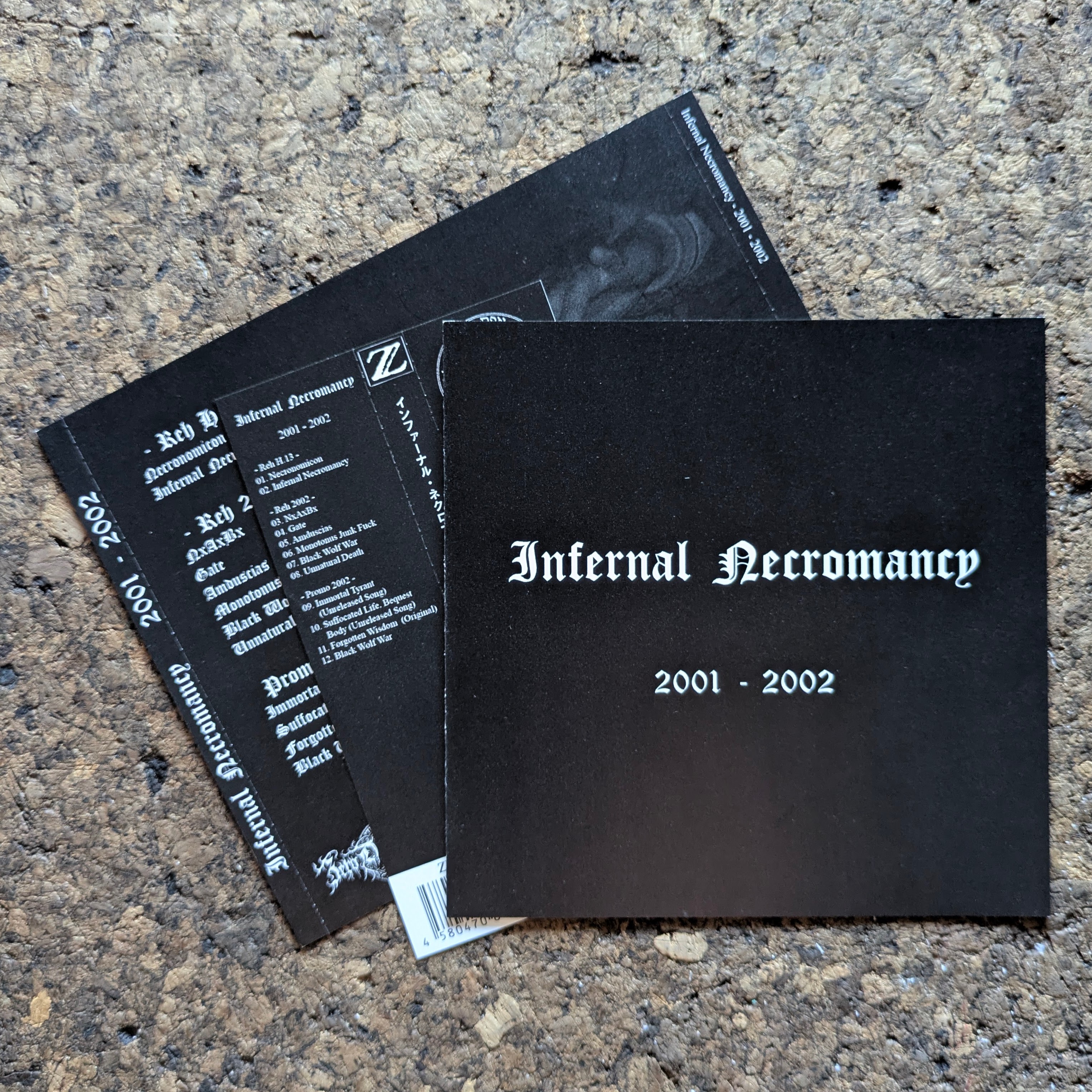 Single Collection December 2002　貴重盤CD Infernal Necromancy – 2001-2002 (Reissue 2024) - CD
