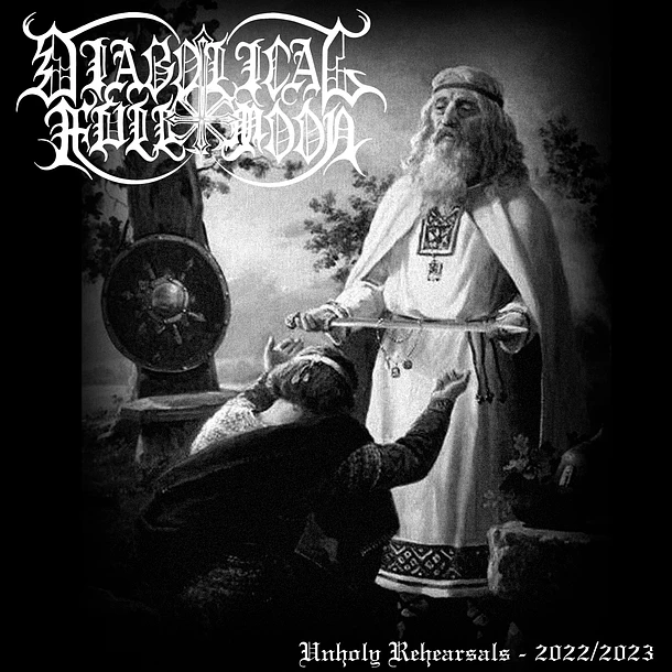 DIABOLICAL FULLMOON - Unholy Rehearsals - Maxi Single CD (GOLD CD)