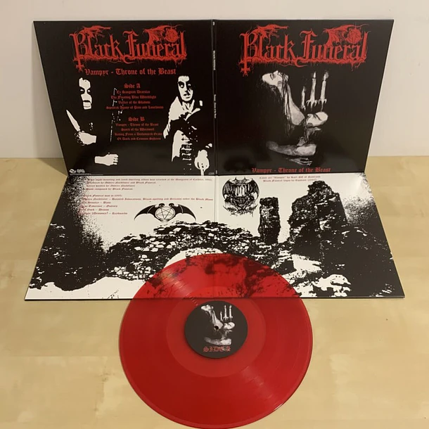 BLACK FUNERAL - Vampyr - throne of the beast - LP 1