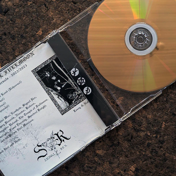 DIABOLICAL FULLMOON - Unholy Rehearsals - Maxi Single CD (GOLD DISC)