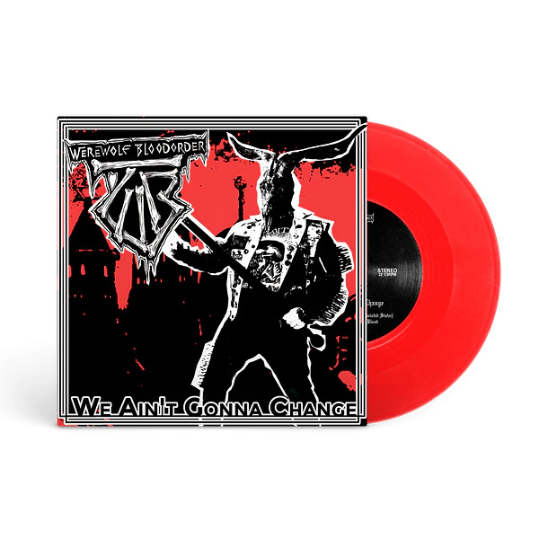 WEREWOLF BLOODORDER - We Ain’t Gonna Change - EP !!! PRE-ORDER !!! - RED MARBLE