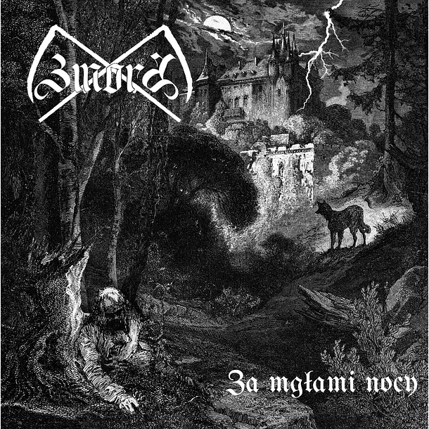 ZMORA - Za mgłami nocy - LP (smoke/white)