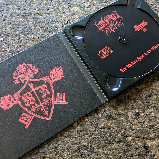 WAMPYRIC RITES - The Wolves Howl to the Moon - RED CD 4