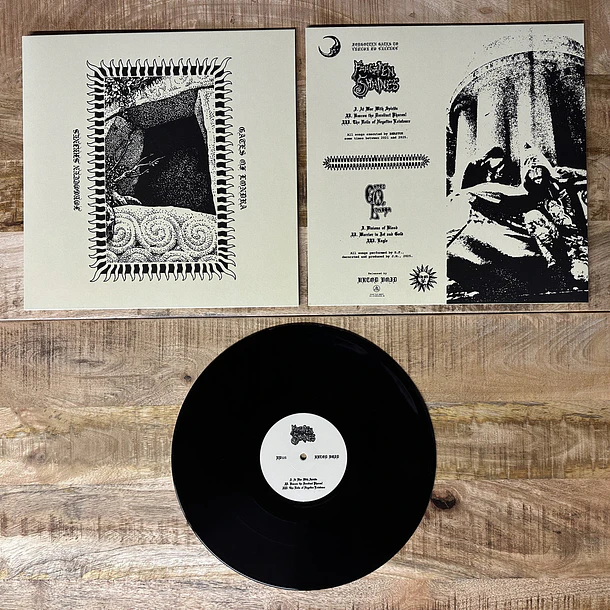 GATES OF LONDRA / FORGOTTEN SHRINES - Split - LP BLACK