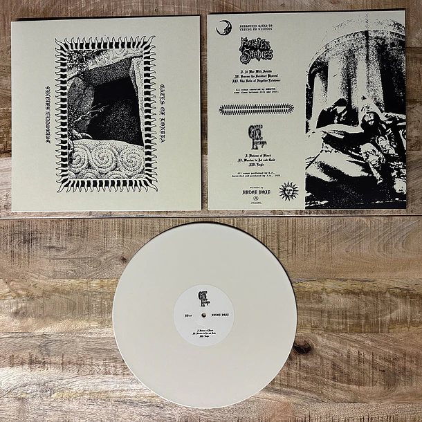 GATES OF LONDRA / FORGOTTEN SHRINES - Split - LP BONE
