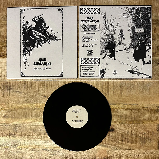 IRON FIRMAMENT - Draconic Atavism - LP BLACK