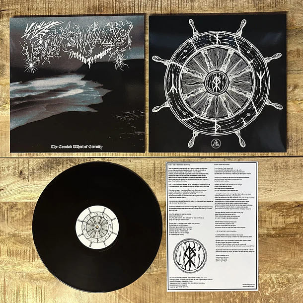 VENYMYSGOURVLEYDH - The Crooked Wheel of Eternity - LP BLACK