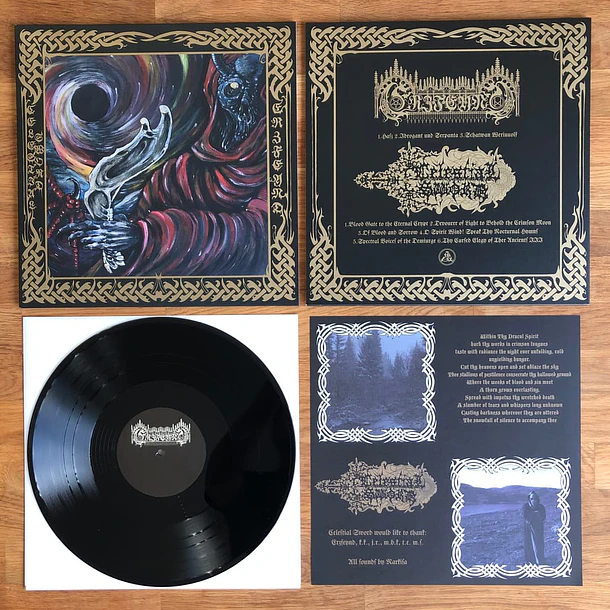 ERZFEYND / CELESTIAL SWORD - Split - LP BLACK