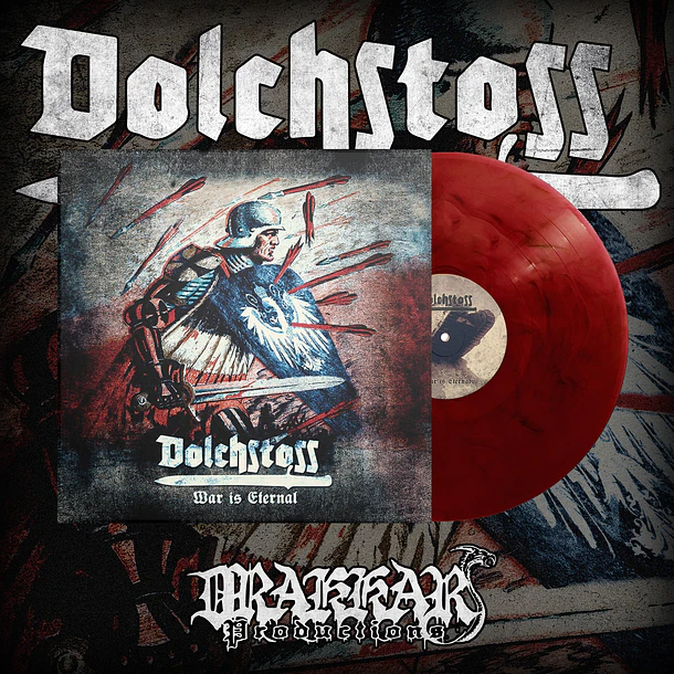 DOLCHSTOSS - War Is Eternal - Bloodred LP
