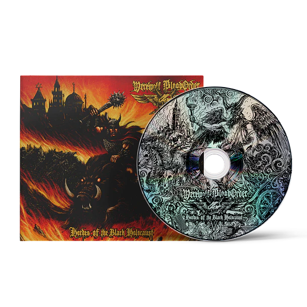 WEREWOLF BLOODORDER - Hordes of the Black Holocaust - Digipak CD !!! PRE-ORDER !!!