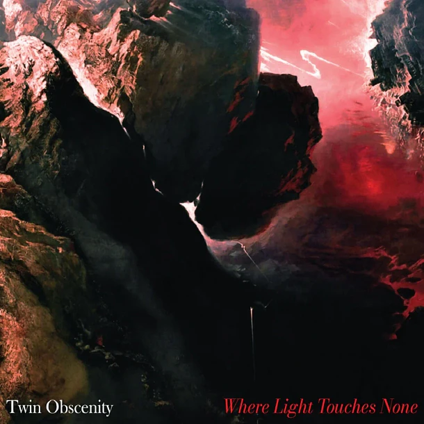 TWIN OBSCENITY - Where light touches none - LP