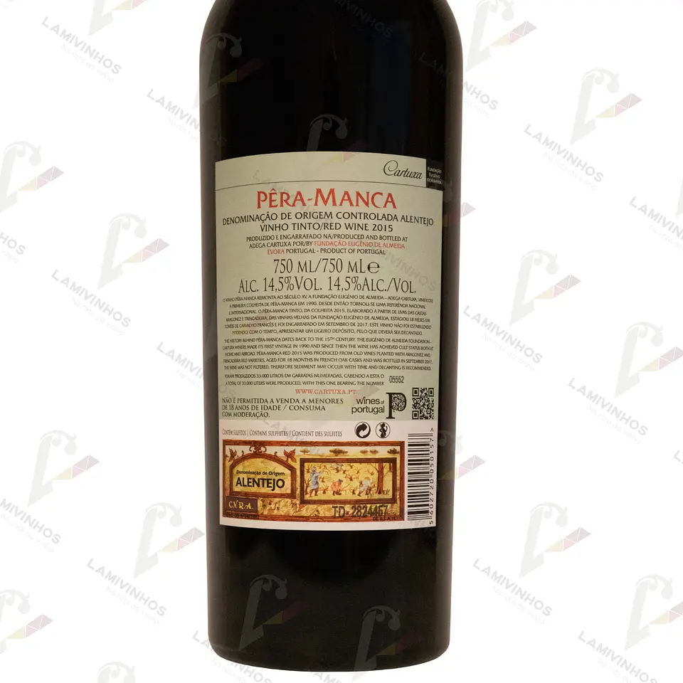 PERA MANCA TINTO - 2015 2