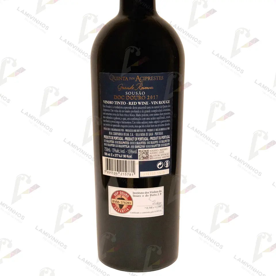 QUINTA DOS ACIPRESTES GRANDE RESERVA SOUSÃO — 2017 2