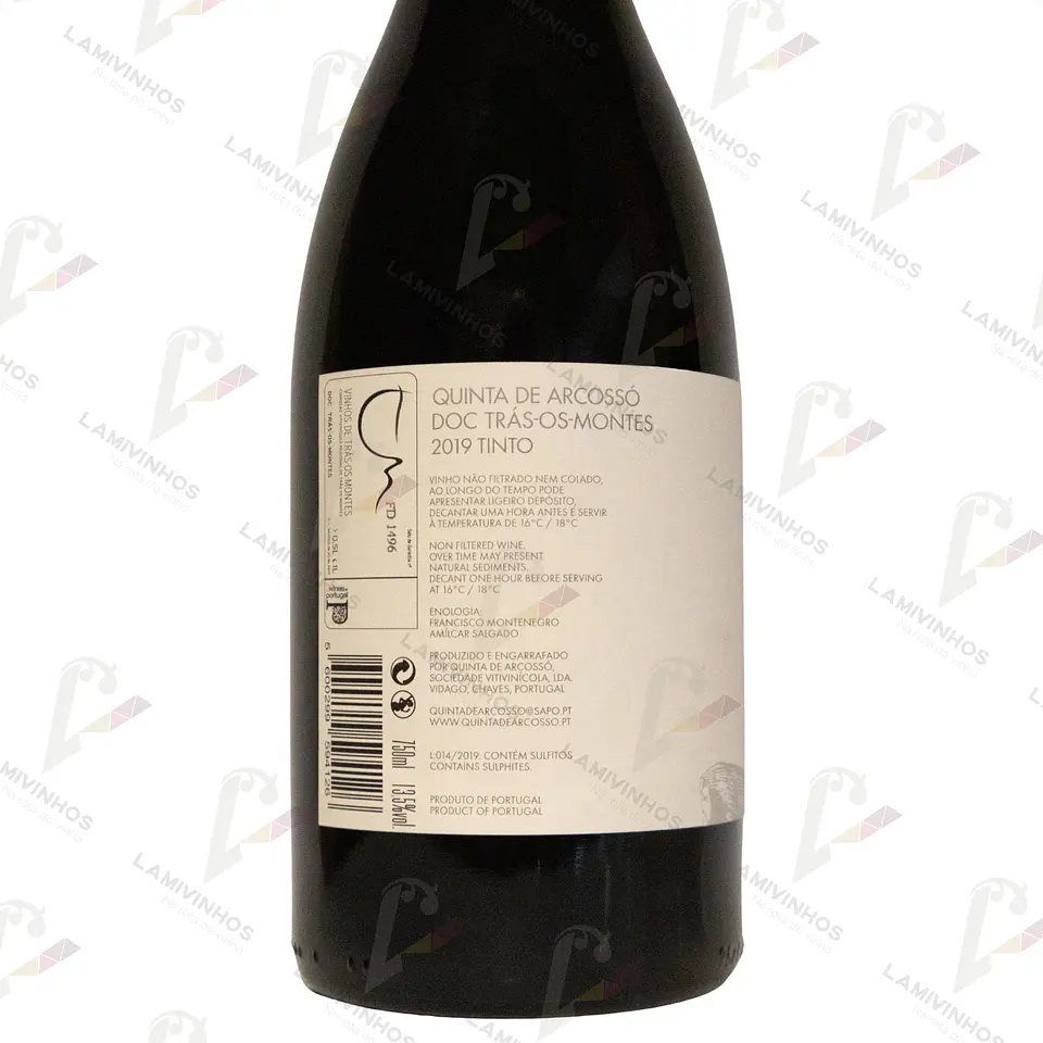 QUINTA DE ARCOSSÓ VINHAS INTEMPORAIS — 2019 2