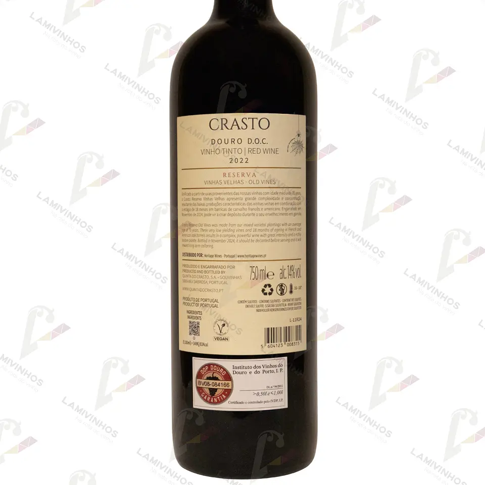 QUINTA DO CRASTO RESERVA VINHAS VELHAS — 2022 2