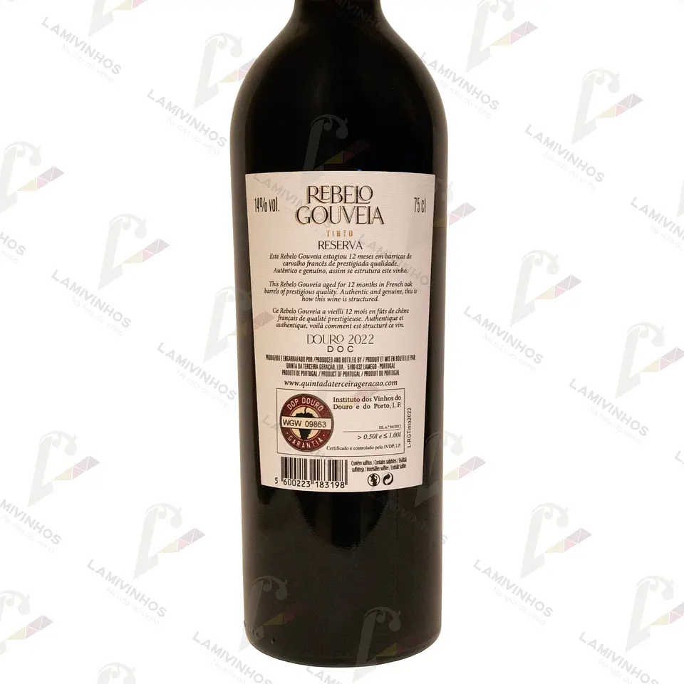 REBELO GOUVEIA RESERVA TINTO — 2022 2