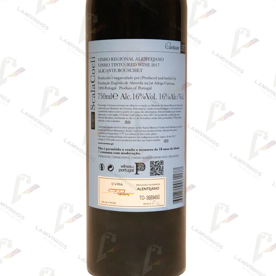SCALA COELI RESERVA ALICANTE BOUSCHET — 2017 2