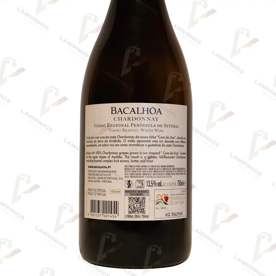 BACALHÔA CHARDONNAY VINHA DA COVA DA URSA — 2023 2