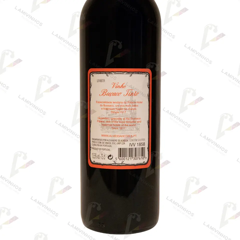 BUÇACO RESERVADO TINTO — 2018 2