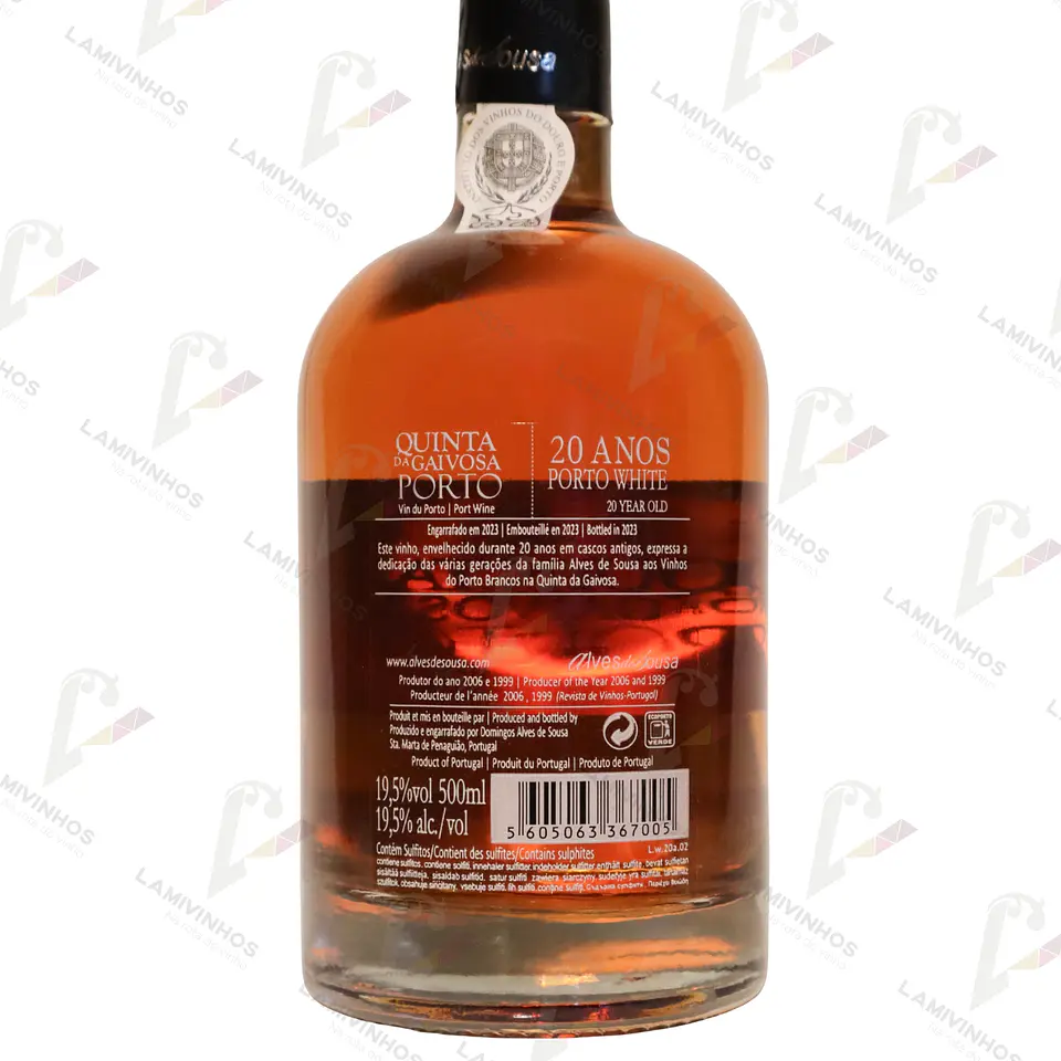 QUINTA DA GAIVOSA WHITE 20 ANOS 2