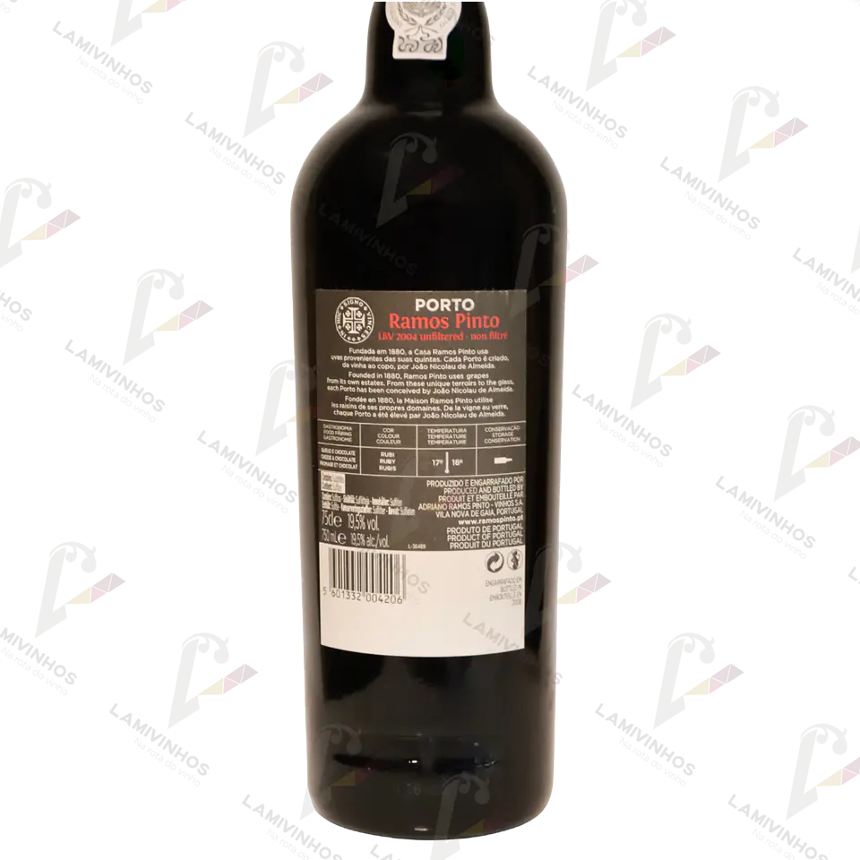 RAMOS PINTO LBV BOTTLE MATURED 2004 2