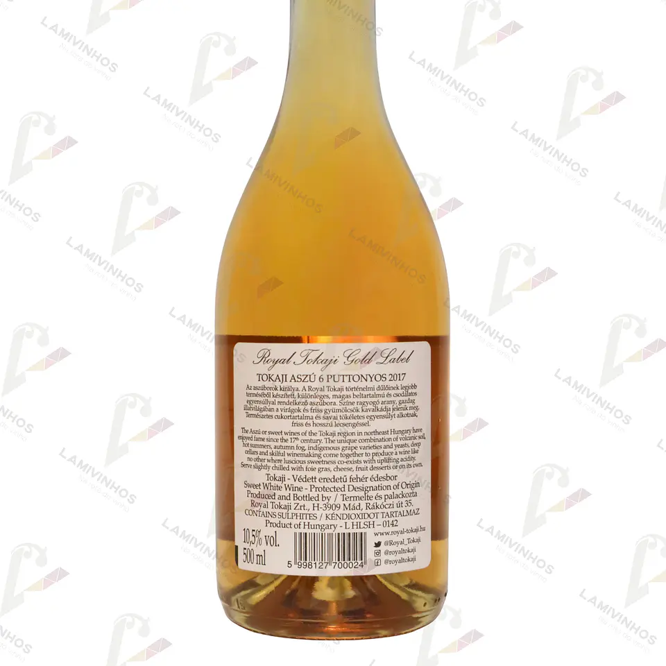 ROYAL TOKAJI GOLD LABLE 6 PUTTONYOS - 2017 2