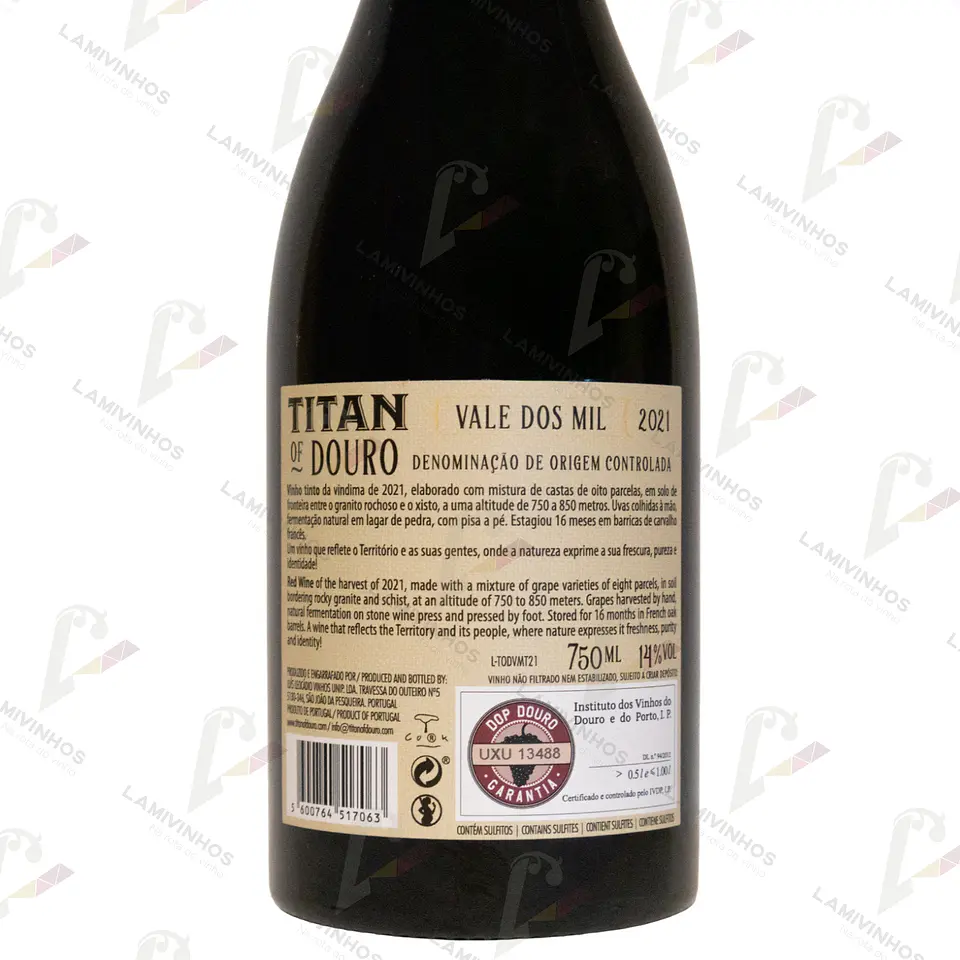 TITAN OF DOURO VALE DOS MIL TINTO — 2021 2