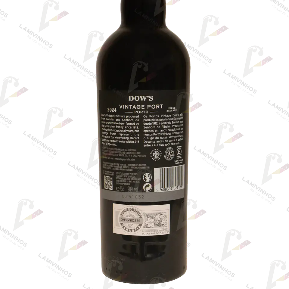 DOW`S PORTO VINTAGE 2024 2
