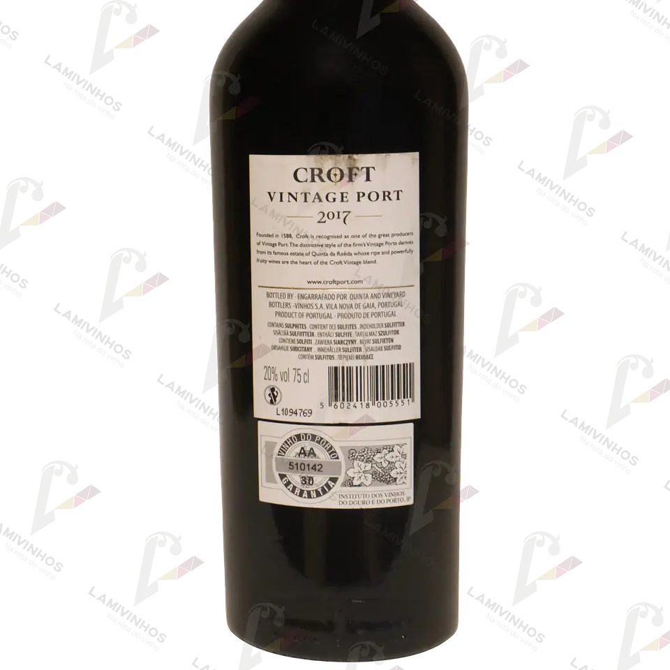 CROFT PORTO VINTAGE 2017 2