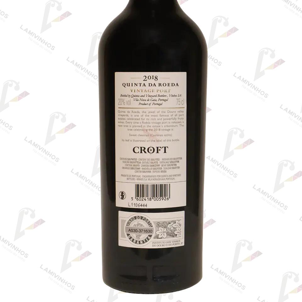 CROFT - QUINTA DA ROEDA PORTO VINTAGE 2018 2