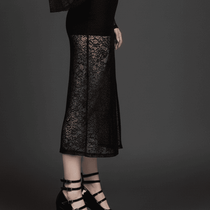 Maxi falda short  Cyrus Encaje  3