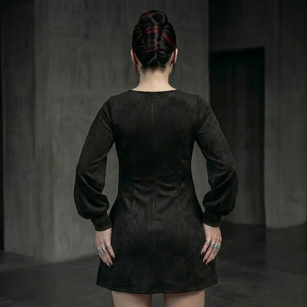 Dress Athory / Gamuza aterciopelada 