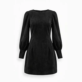 Dress Athory / Gamuza aterciopelada 