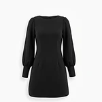 Dress Athory / Crepe acabado mate 