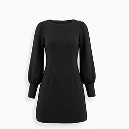 Dress Athory / Crepe acabado mate 