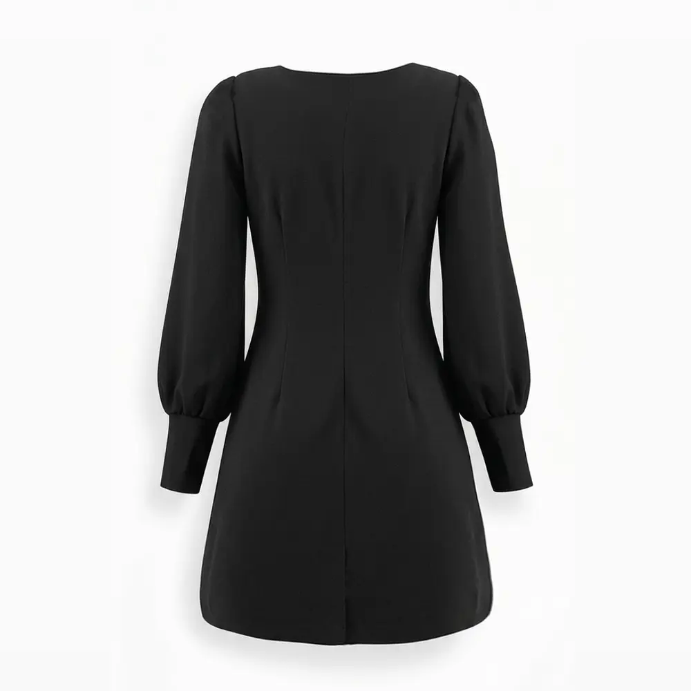 Dress Athory / Crepe acabado mate 