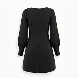 Dress Athory / Crepe acabado mate 