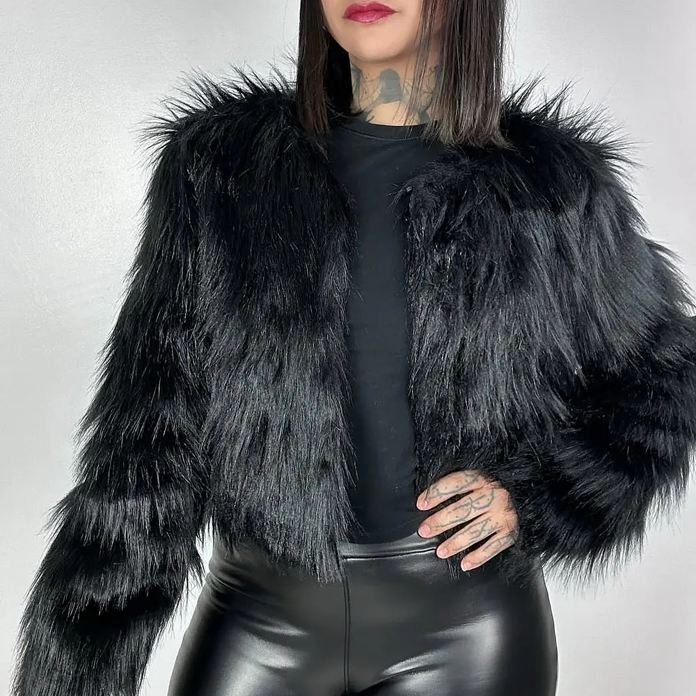 Chaqueta Arwen/ Piel premium extra larga