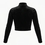 Crop Top Anastasya Terciopelo