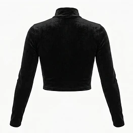 Crop Top Anastasya Terciopelo