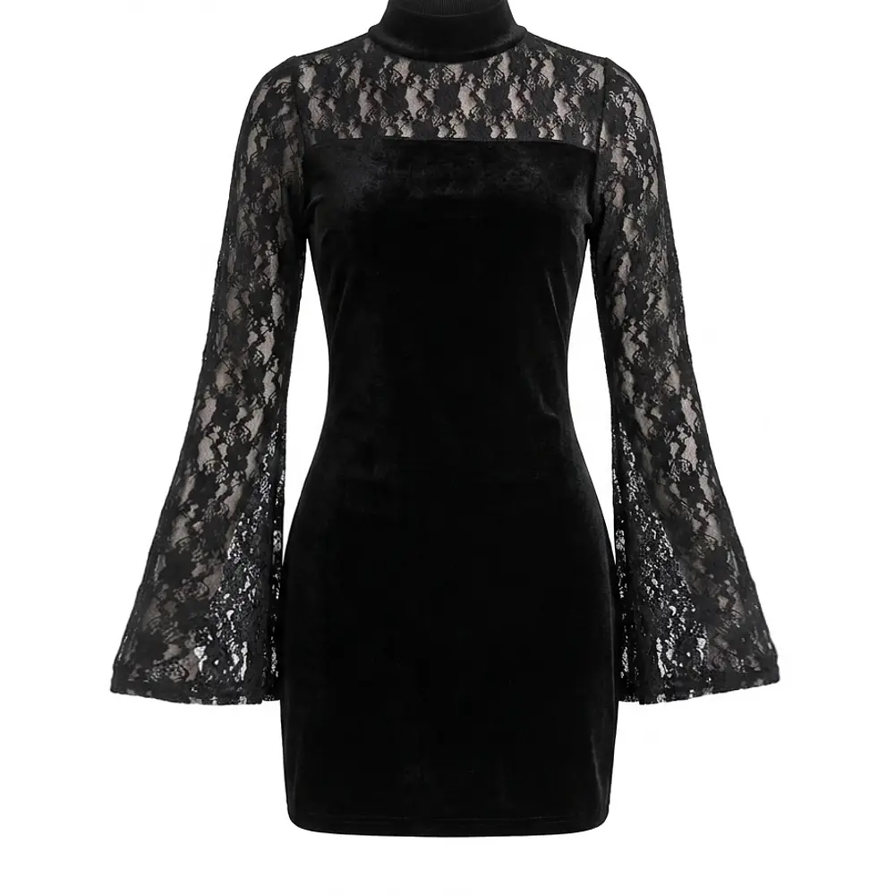 Vestido Lilith Velvet & Encaje 